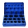Набор резиновых колец 5С (32 размера,386 шт, синий кейс)																														